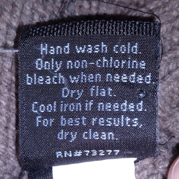 Marc Anthony Men’s Shawl Collar Sweater Medium Tan Cable Knit Pullover - Picture 4 of 16